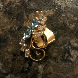 Vintage Star Art Pin 1/20 12 Karat Gold Filled Brooch